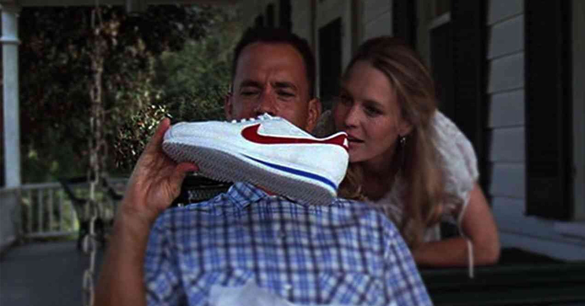 Forrest Gumps ikonische High nike Cortez Sneakers erzielen 57.500 $ bei Auktion